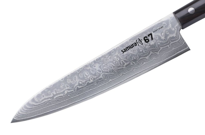 2222 2 samura damascus 67 kuchynsky nuz evropsky sefkuchar 20 8 cm sd67 0085m