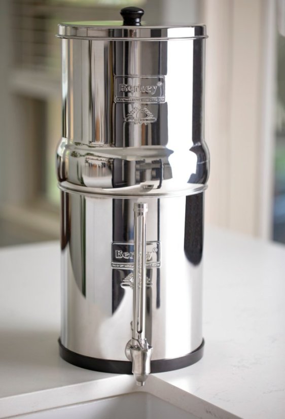 Big Berkey Water View Spigot lifestyle