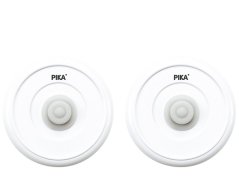 2 couvercles universels sous vide diamètre 6cm pika