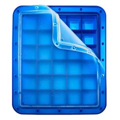 4994 6 lurch froma na led s pruhlednym vikem modra kostka 3x3cm 00240755