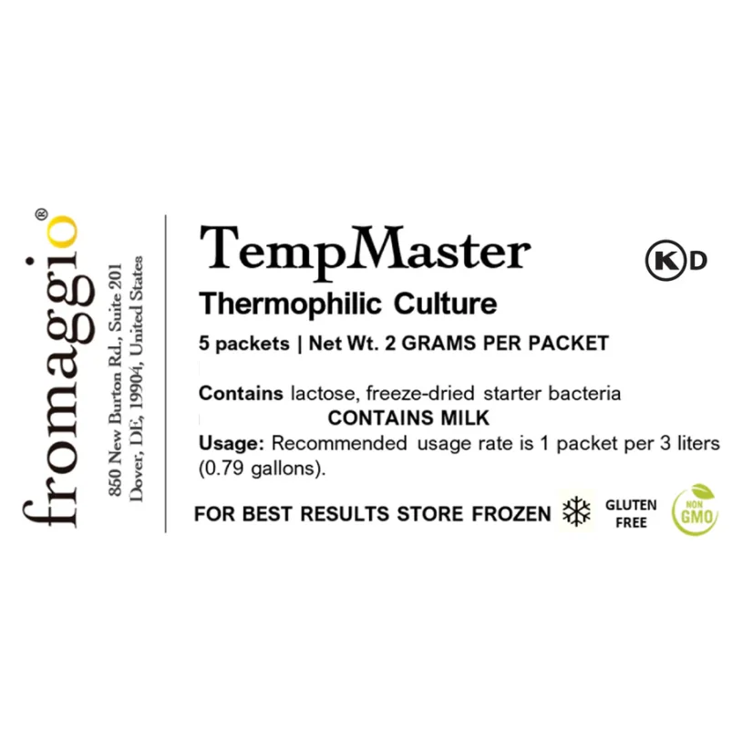 Fromaggio - TempMaster Termofilní startovací kultura pro výrobu jogurtu