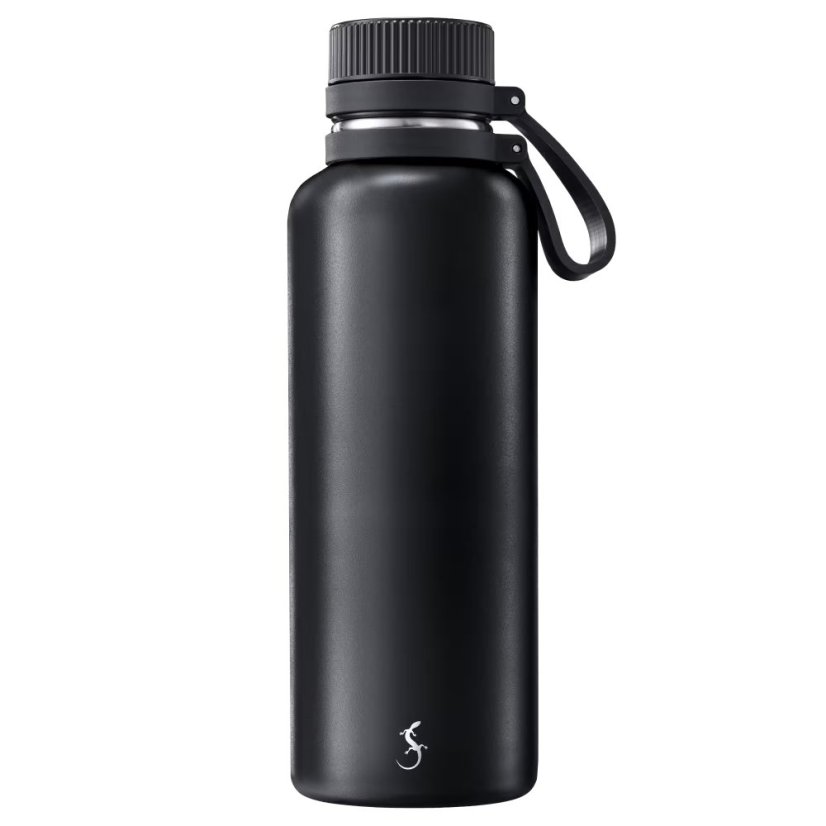 lurch isolierflasche outdoor 1l black