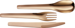 RS3404 240873 Besteck ToGo 3tlg Bronze