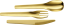 RS3405 240874 Besteck ToGo 3tlg Gold
